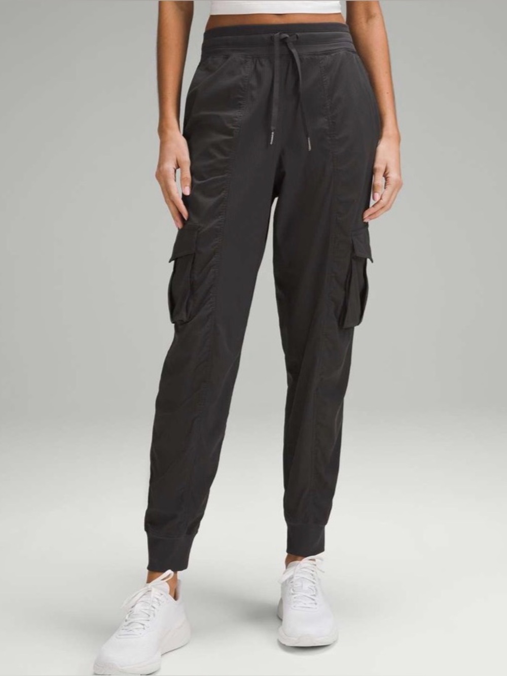 Lululemon Dance Studio Relaxed-Fit Mid-Rise Cargo Jogger Graphite Grey